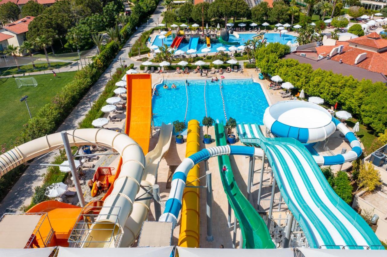 Bellis Deluxe Hotel & Heated For Winter Aqua Park Belek Exterior foto