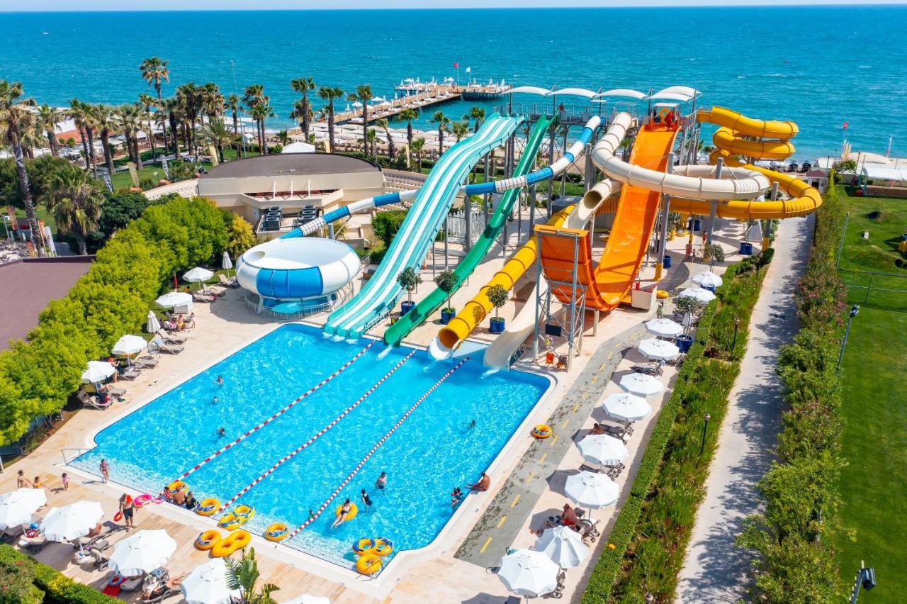 Bellis Deluxe Hotel & Heated For Winter Aqua Park Belek Exterior foto