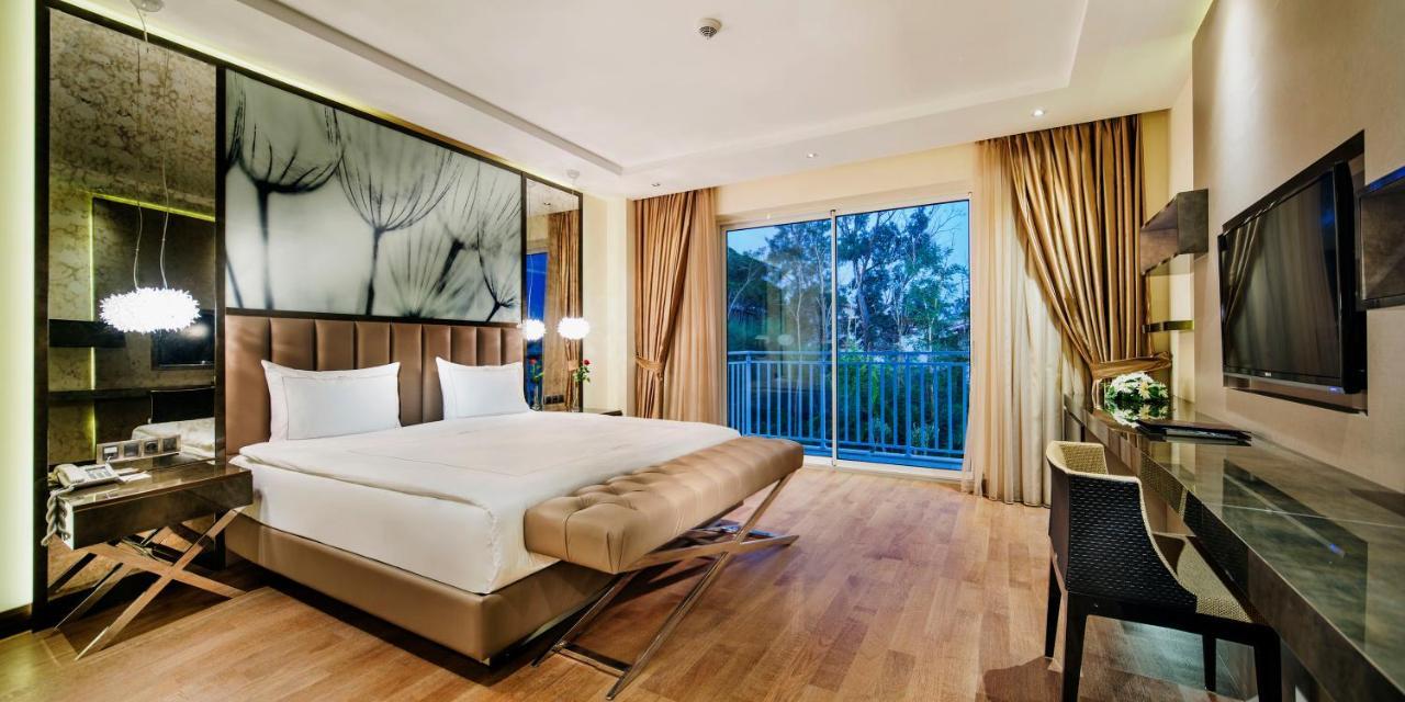 Bellis Deluxe Hotel & Heated For Winter Aqua Park Belek Exterior foto