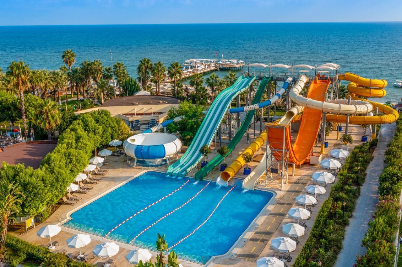 Bellis Deluxe Hotel & Heated For Winter Aqua Park Belek Exterior foto