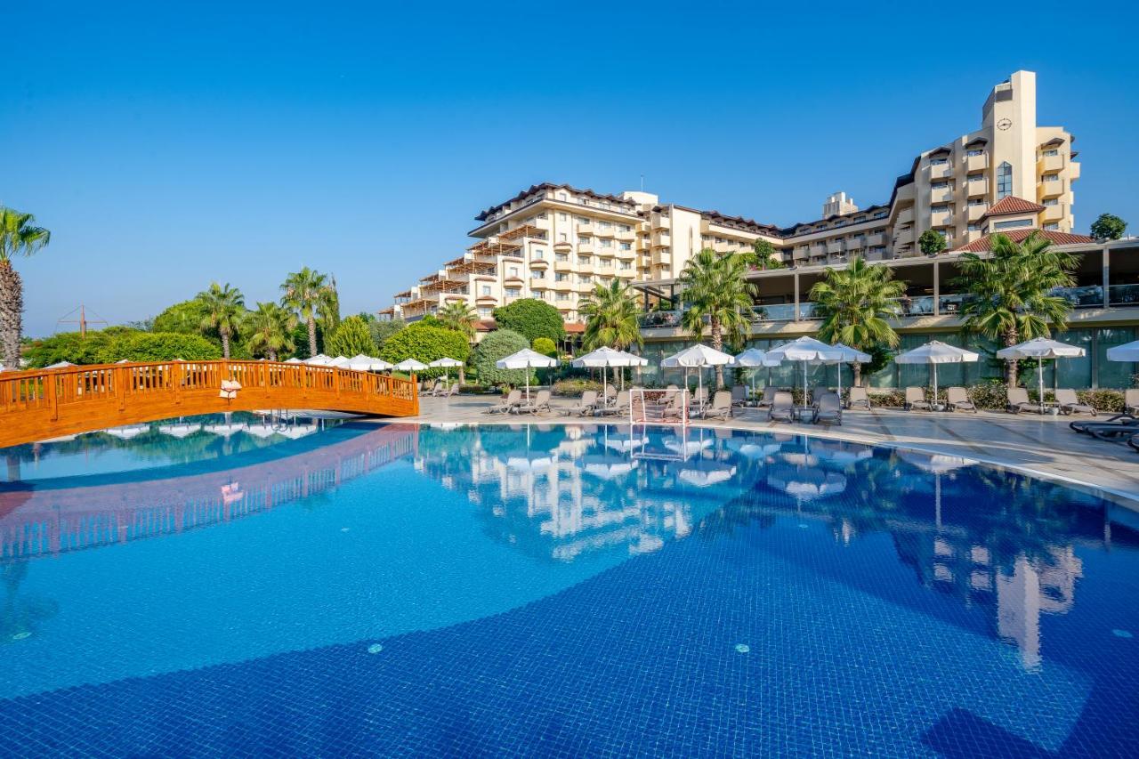 Bellis Deluxe Hotel & Heated For Winter Aqua Park Belek Exterior foto