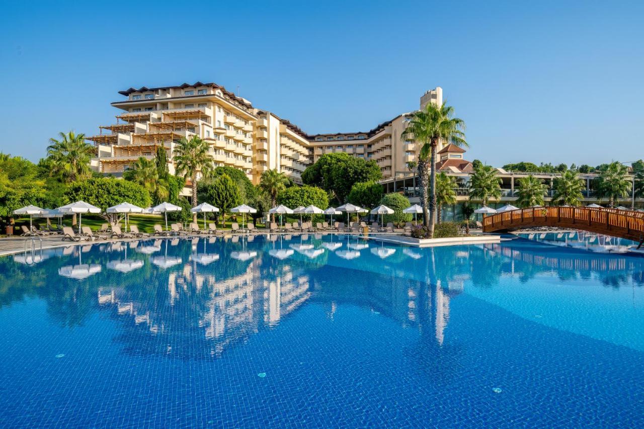 Bellis Deluxe Hotel & Heated For Winter Aqua Park Belek Exterior foto